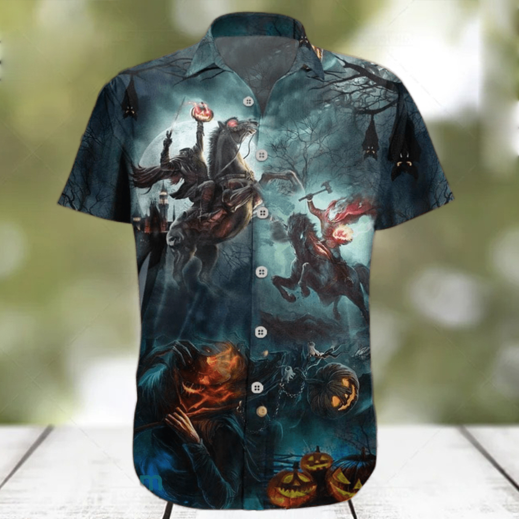 Where Is My Head Halloween Hawaiian Shirt Spooky Horror Halloween Aloha Shirt - Limotees