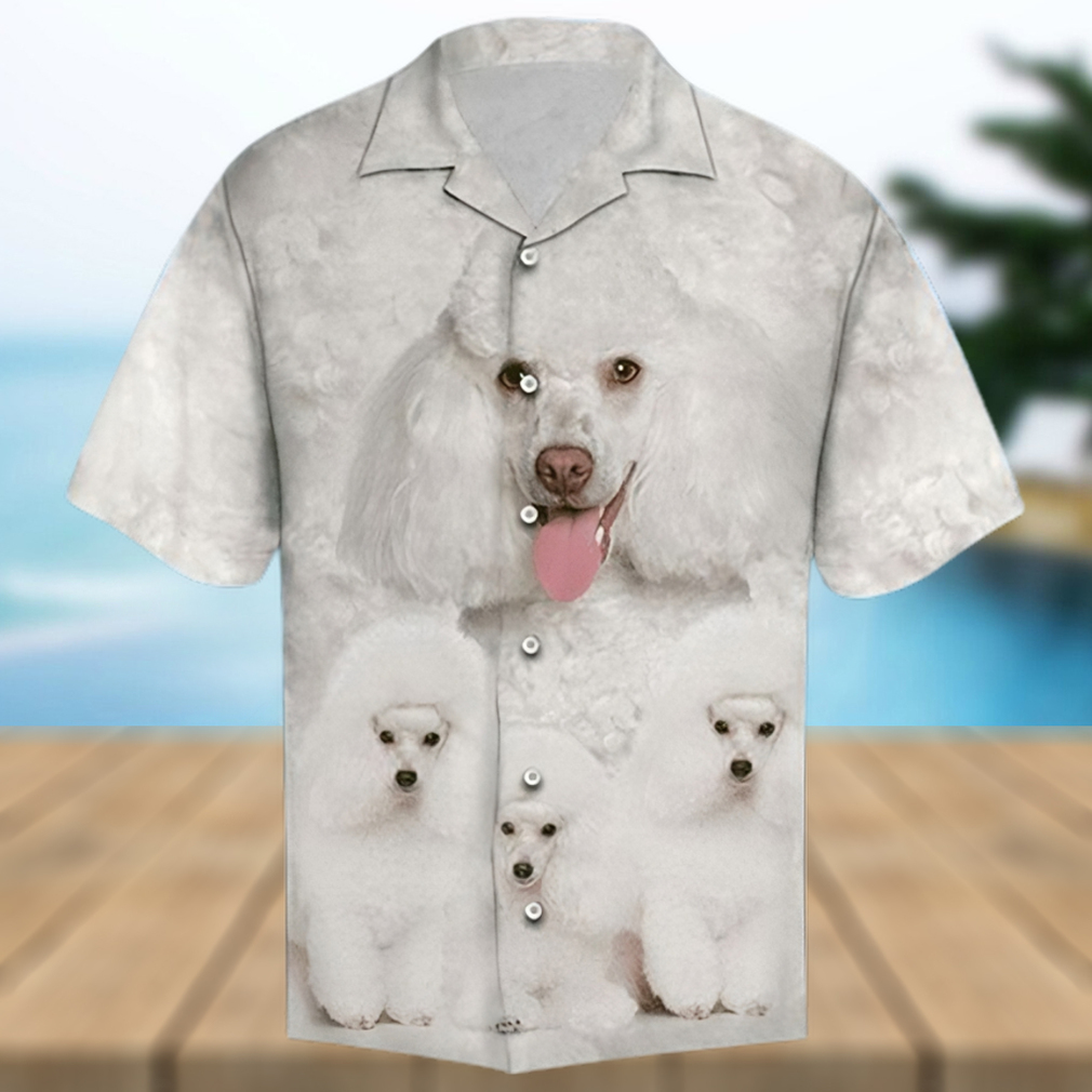 White Poodle Great White High Quality Unisex Hawaiian Shirt For Men And Women Dhc17063974 - Limotees