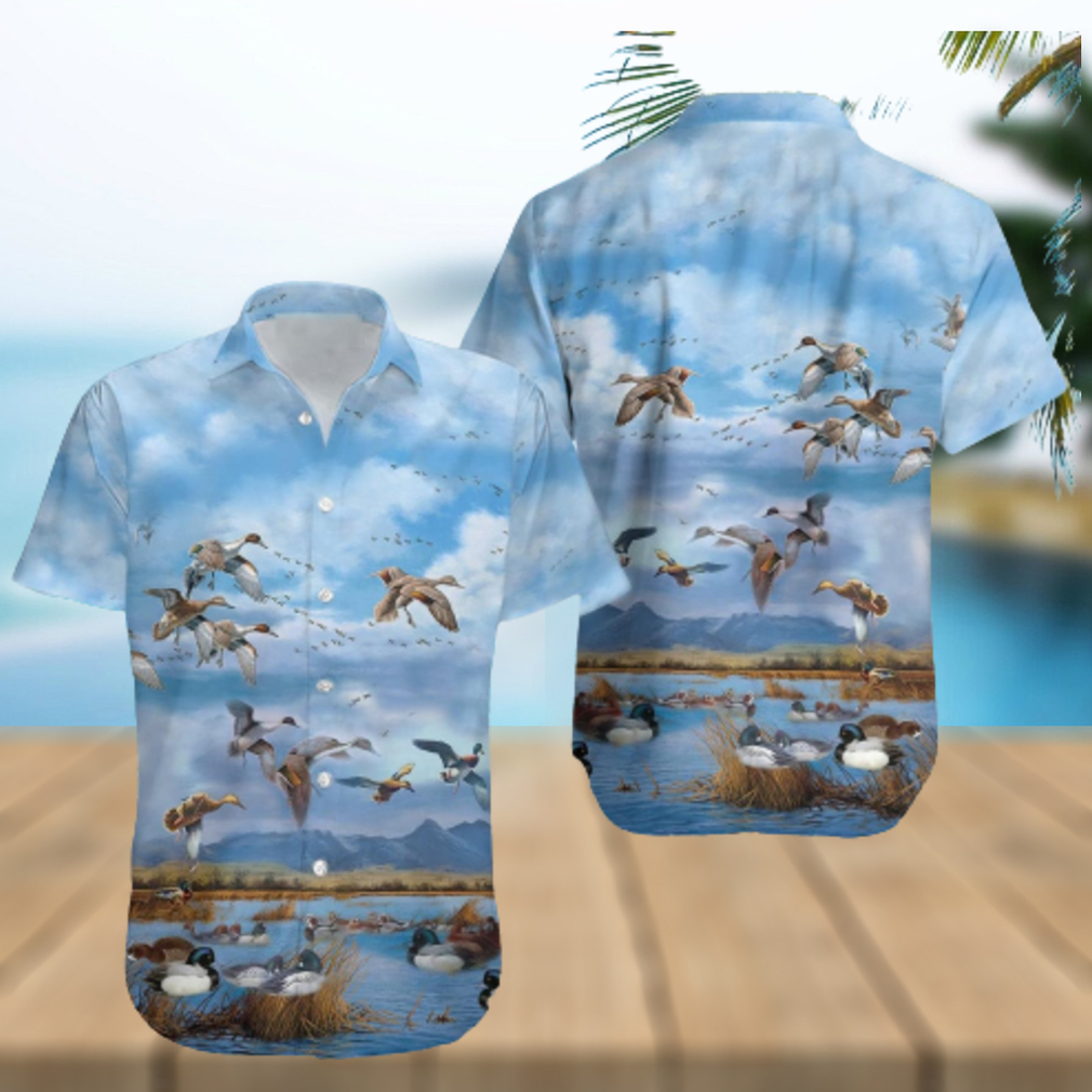 Wild Ducks Keep Your Freedom Aloha Hawaiian Shirts Gift For Summer Vacation - Limotees