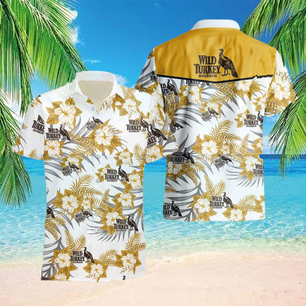 Wild Turkey Bourbon Whiskey Beach Hawaiian Shirt Tropical Summer For Men And Women - Limotees