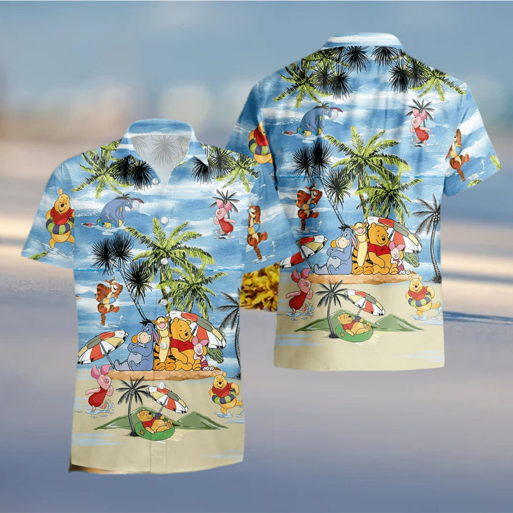 Winnie The Pooh Summer Time Beautiful Hawaii Shirt - Limotees