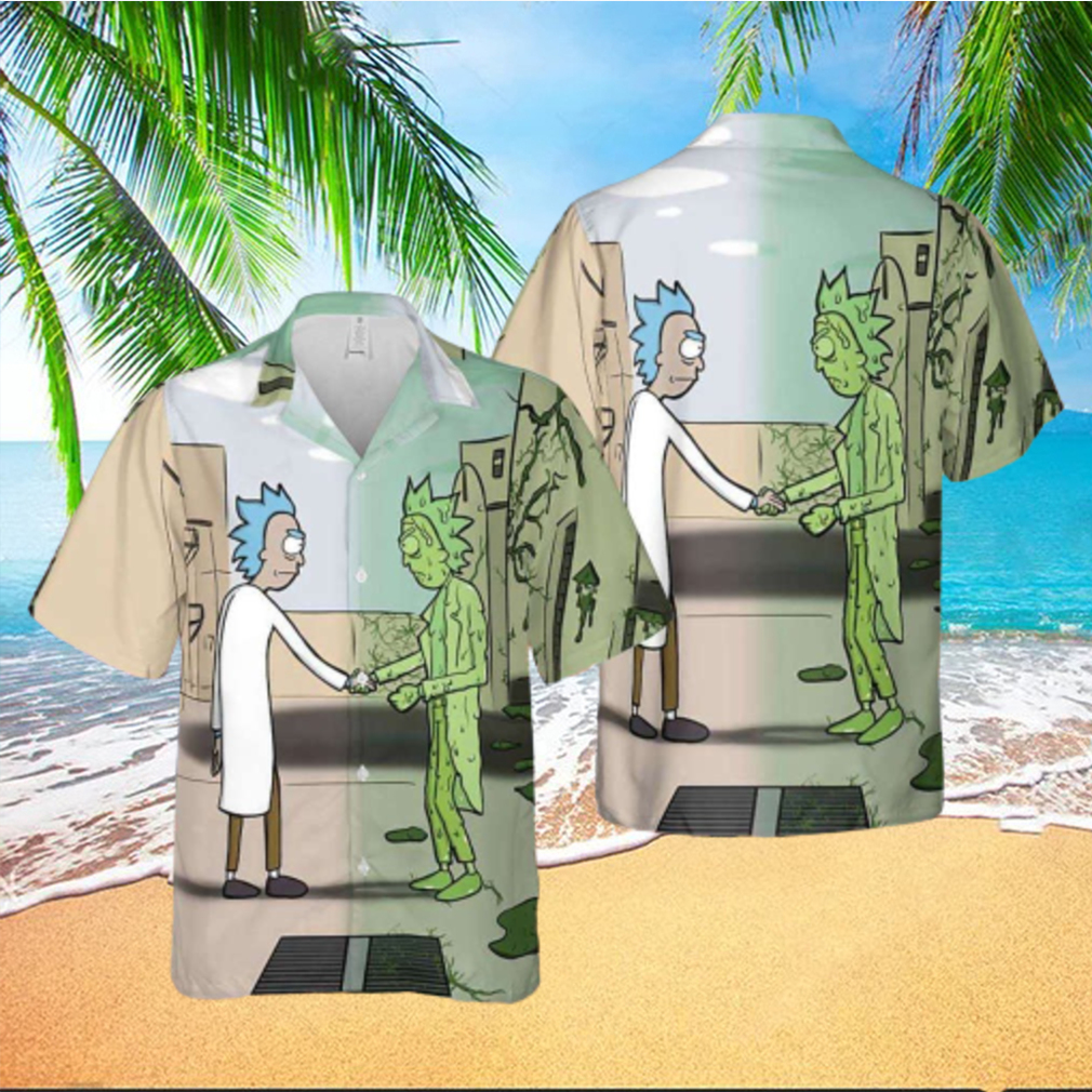 Wish You Were Here x Rick Sanchez Hawaiian Shirt - Limotees