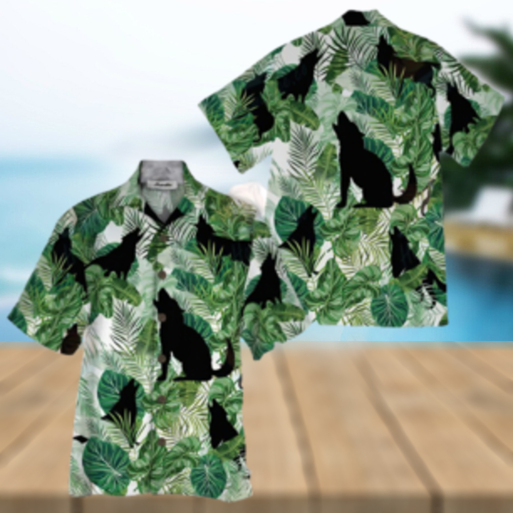 Wolf Green Unique Design Unisex Hawaiian Shirt - Limotees