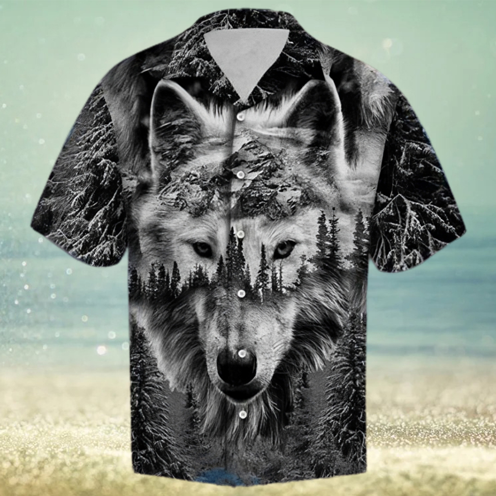 Wolf Mountain Tropical Hawaiian Shirt - Limotees