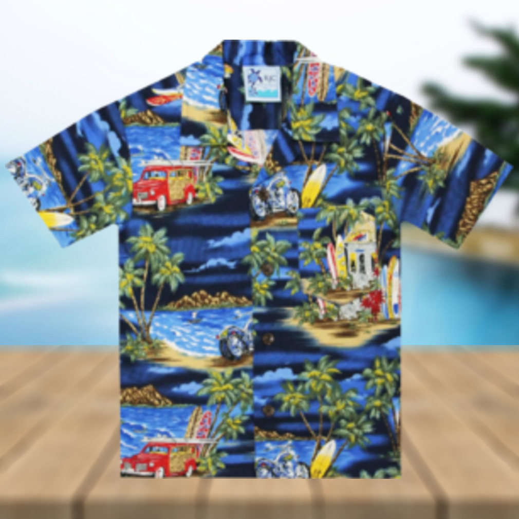 Woody Paradise Multicolor Unique Design Hawaiian Shirt - Limotees