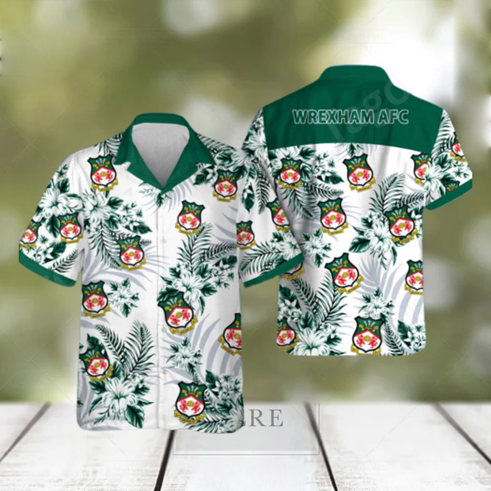 Wrexham Cymru Premier Hawaiian Shirt - Limotees