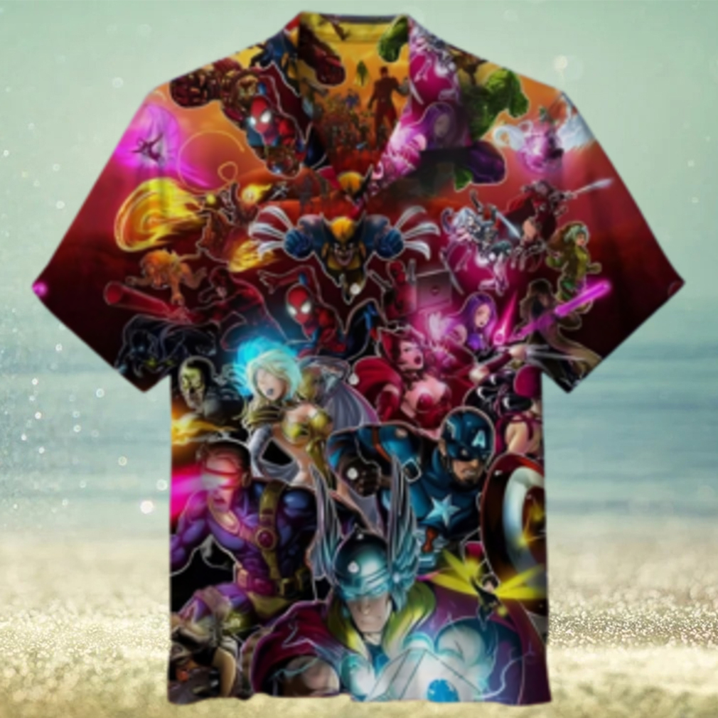 Xmen Heroes Avenger Hawaiian Shirt - Limotees