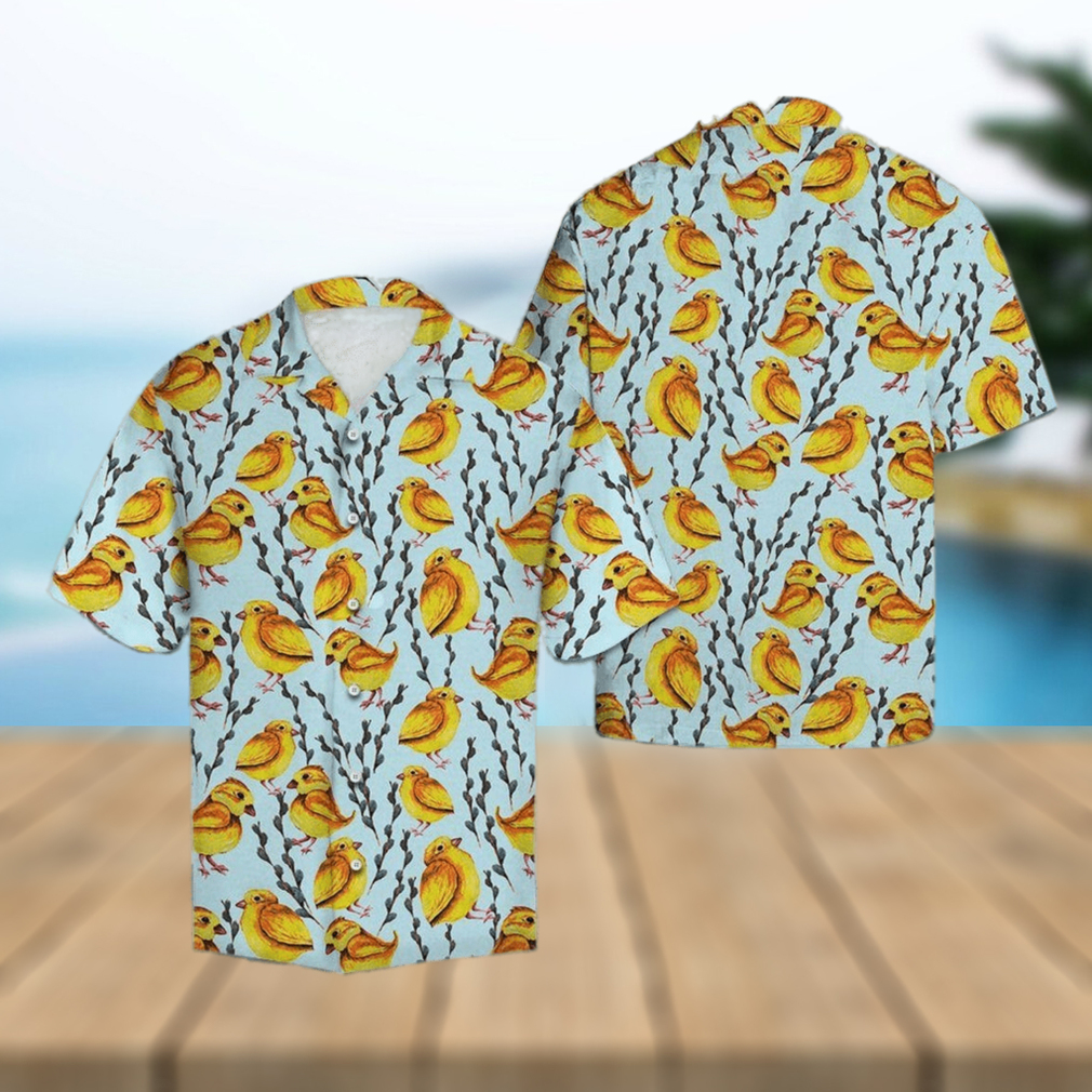 Yellow Chicken Hawaiian Shirt - Limotees