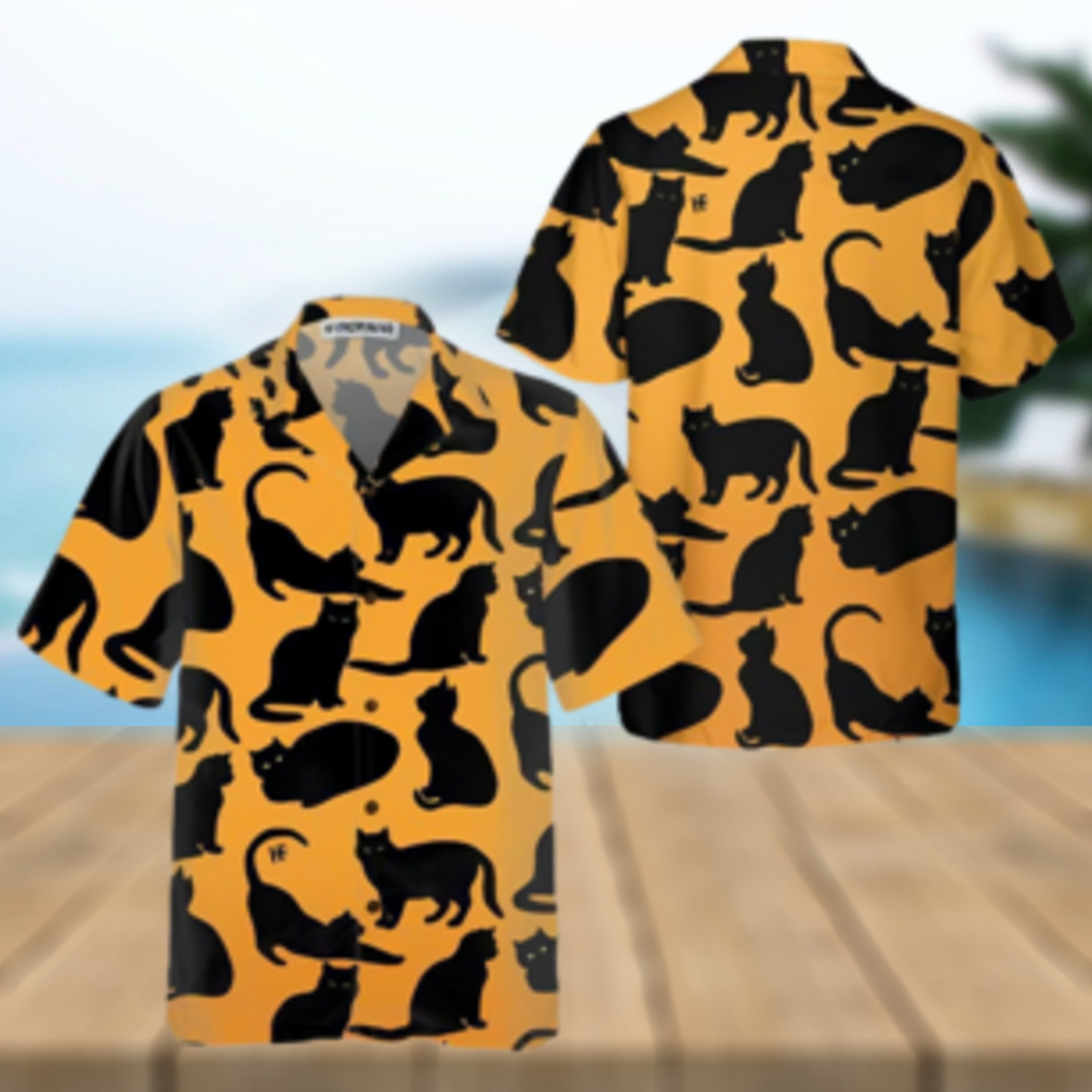 Yoga Cat Hawaiian Shirt - Limotees