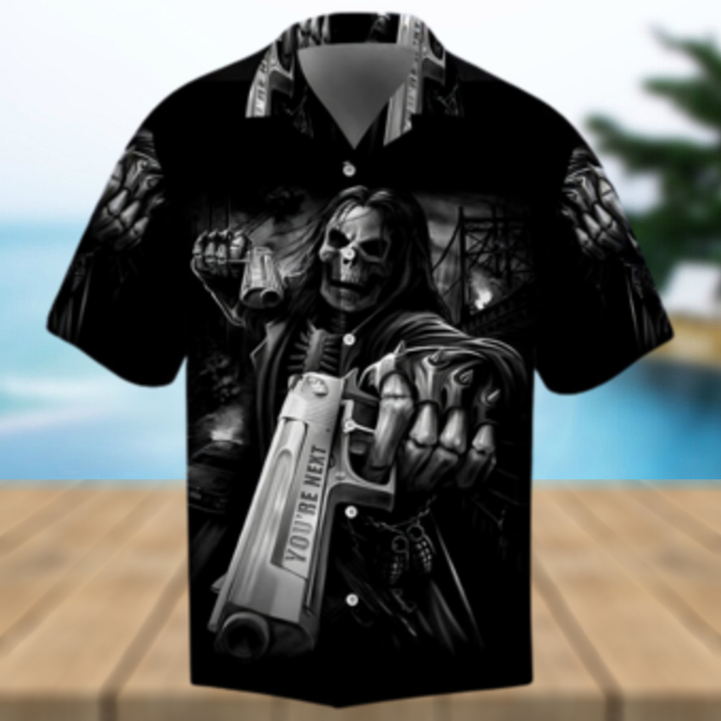 You Are Next Hawaiian Shirt Gift For Skull Lover - Limotees