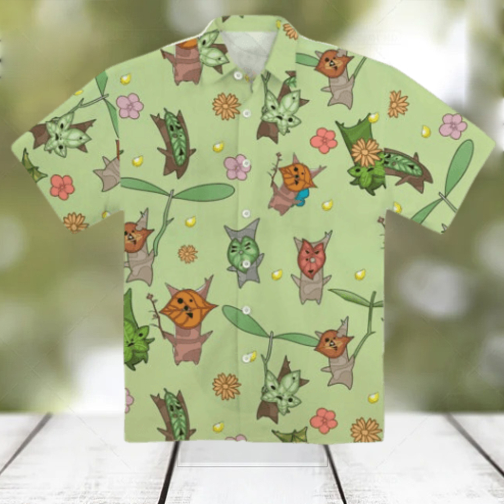 Zelda Majora And Korok Hawaiian Shirt - Limotees