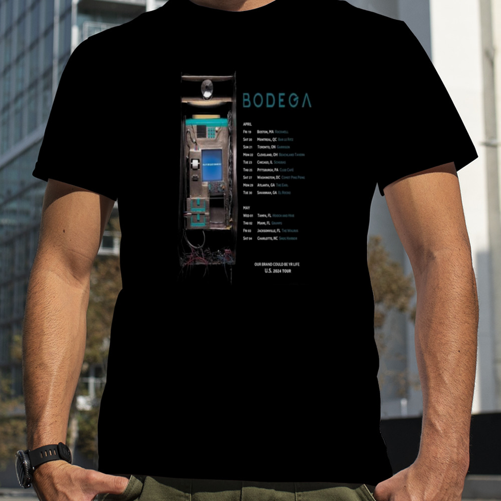 2024 Bodega Band U.s. Tour T-shirt