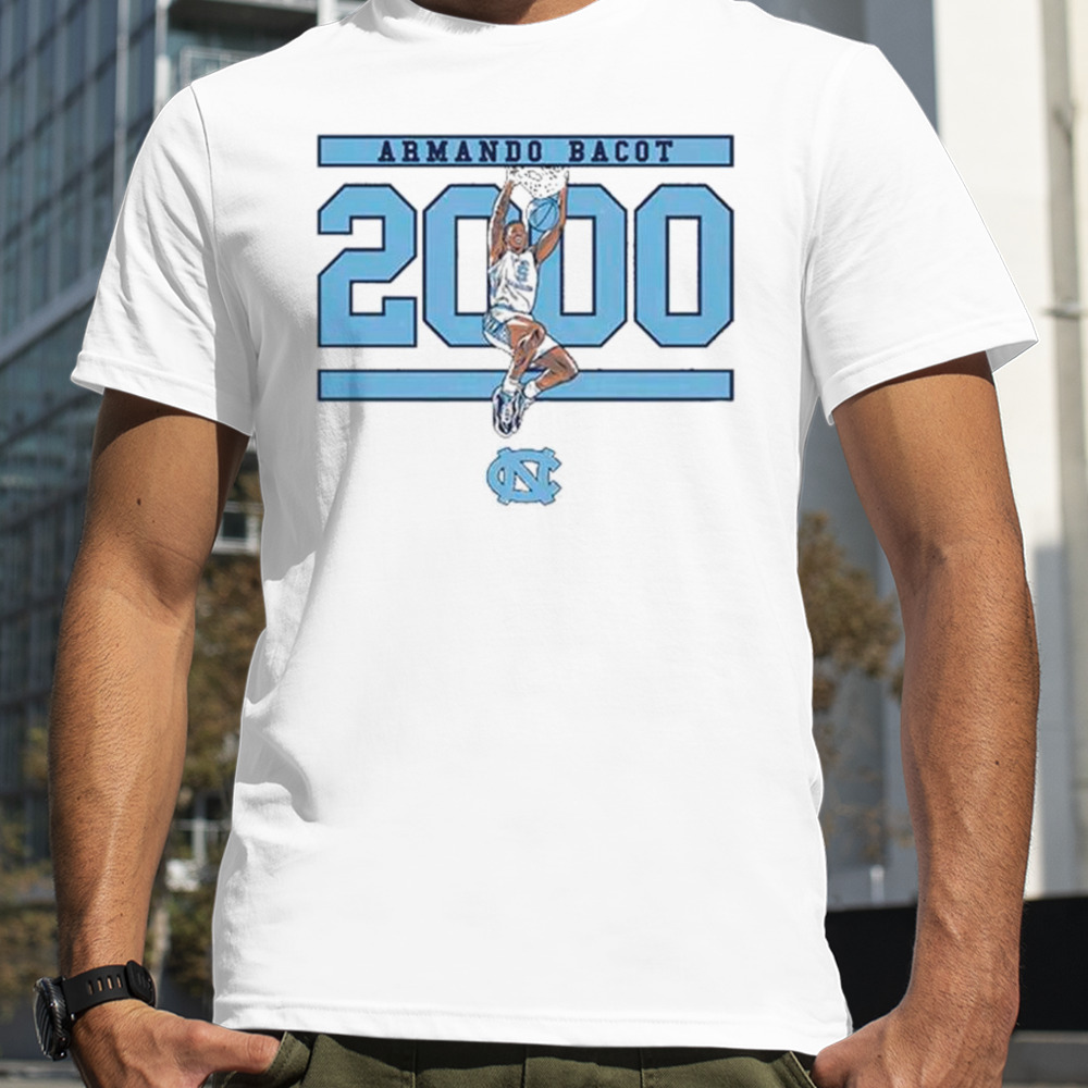 Armando Bacot 2K UNC basketball shirt