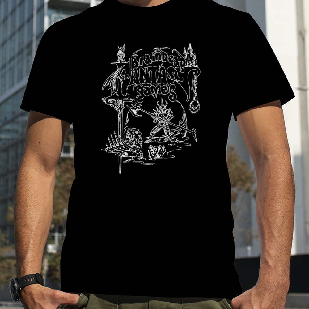 Braindead Fantasy Games Dungeon Crawler shirt