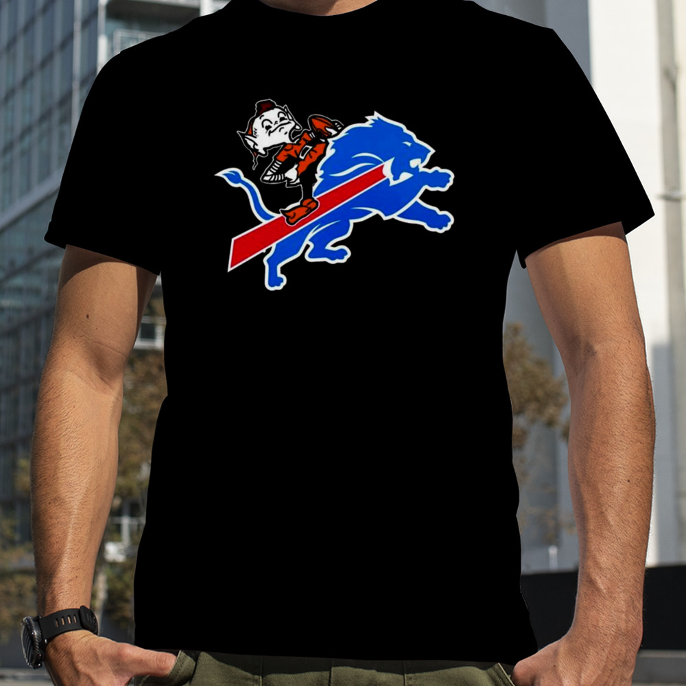 Buffalo Bills Brown-lions T-shirt