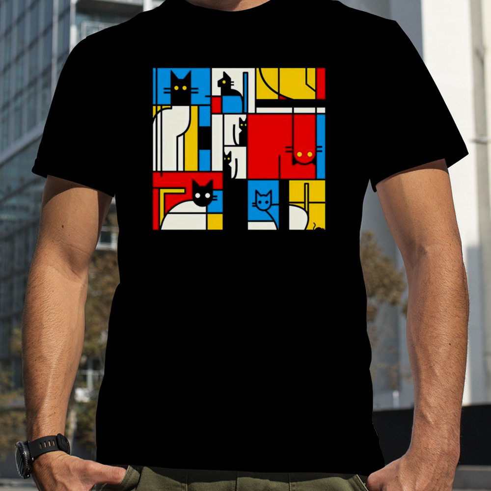 Cats The Mondrian shirt