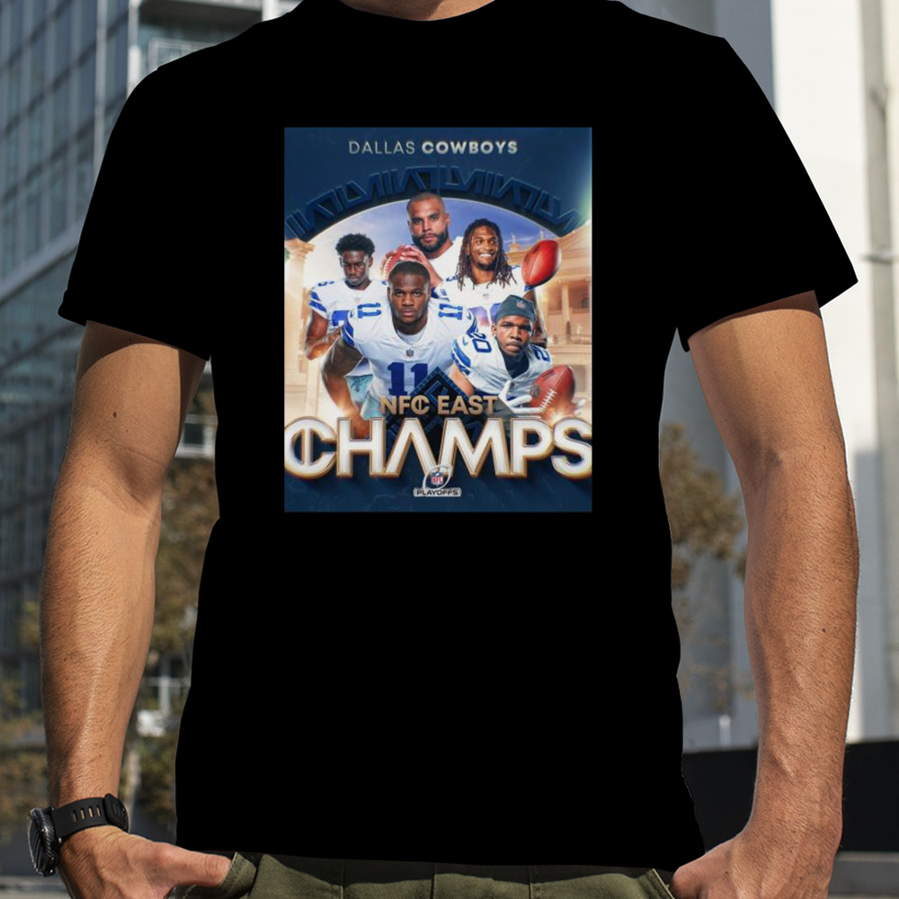 Dallas Cowboys Are NFC East Champs NFL Playoffs 2024 T-Shirt