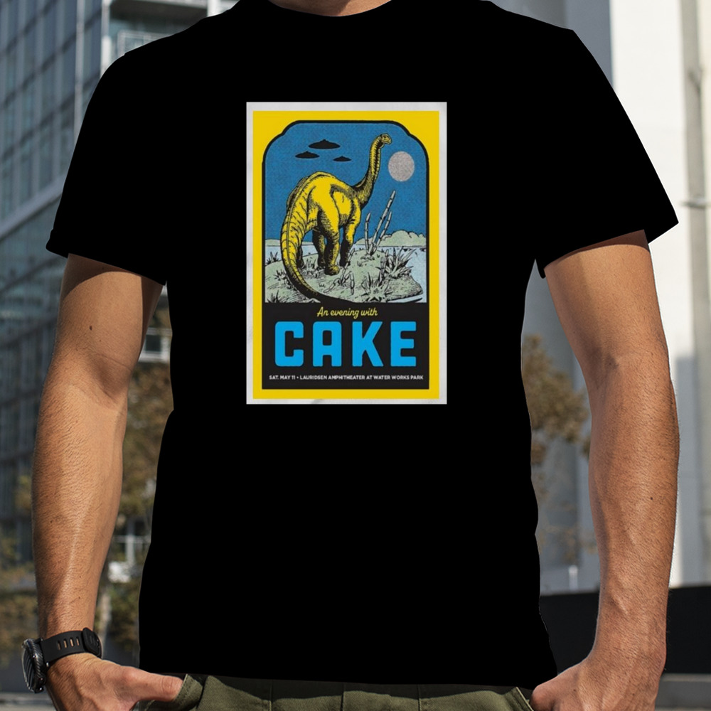 Des Moines, IA May 11, 2024 CAKE Tour T-Shirt