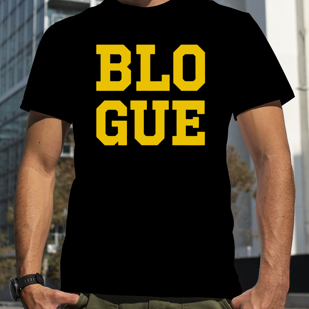 Michigan go blue blo gue shirt