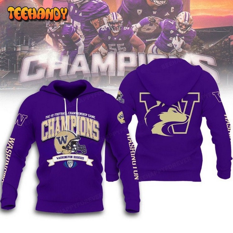 2024 Washington Huskies Sugar Bowl Champions Purple Reign Hoodie