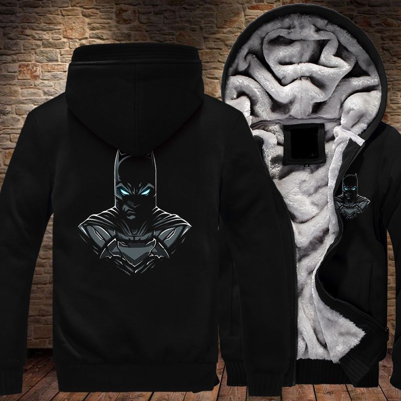 Batman Dc Over Print 3d Fleece Zip Hoodie