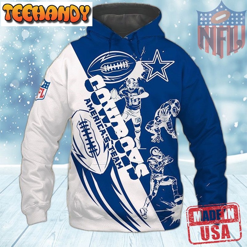 Best Mens 3D Dallas Cowboys Hoodie