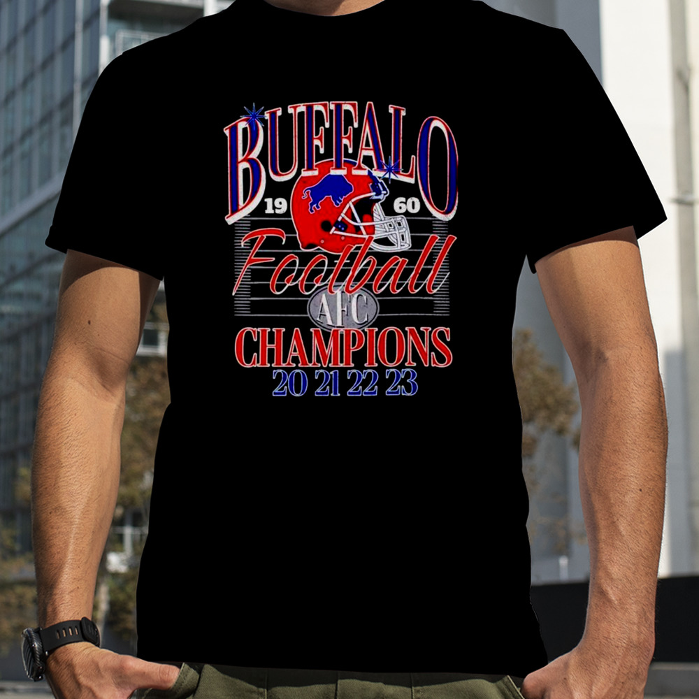 Buffalo Bills football 4 in a row AFC East Champs shirt