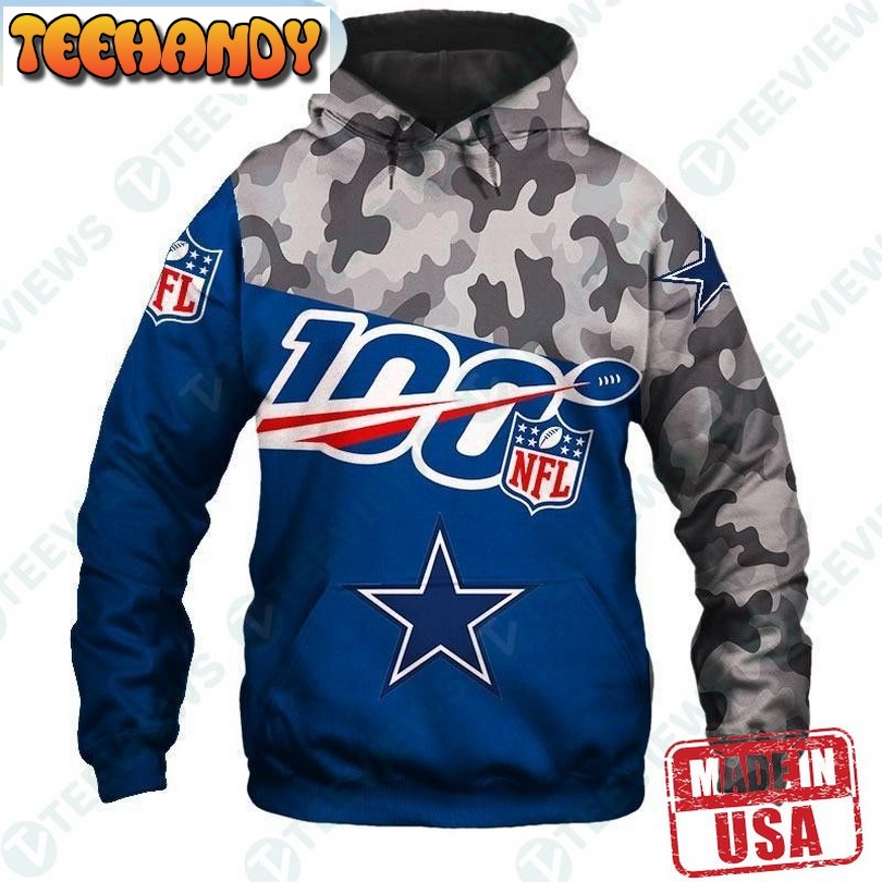 Dallas Cowboys Nfl Blue Army Darc Sport Hoodies