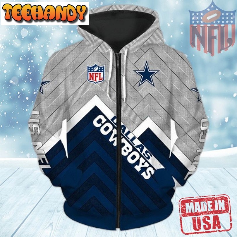 Female Dallas Cowboys Hoodie 3D Cheap Long Pullover Hoodie