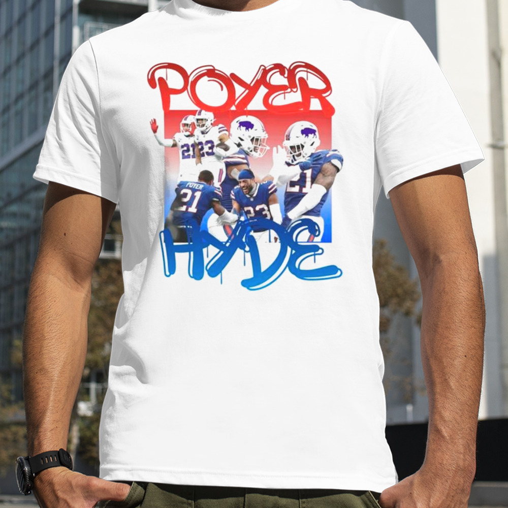 Micah Hyde and Jordan Poyer Buffalo Bills friends shirt