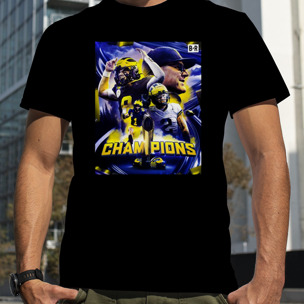 Michigan Wolverines Win Cfp National Champions Their First Title Since 1997 Shirt