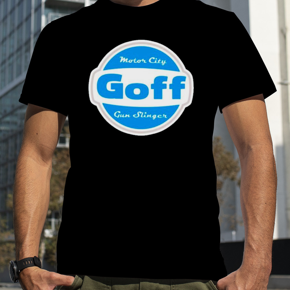 Motor city goff gun slinger shirt