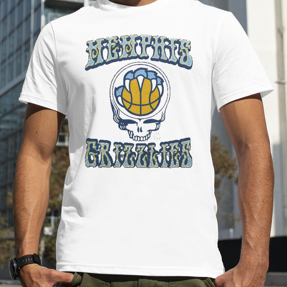 NBA x Grateful Dead x Grizzlies Shirt