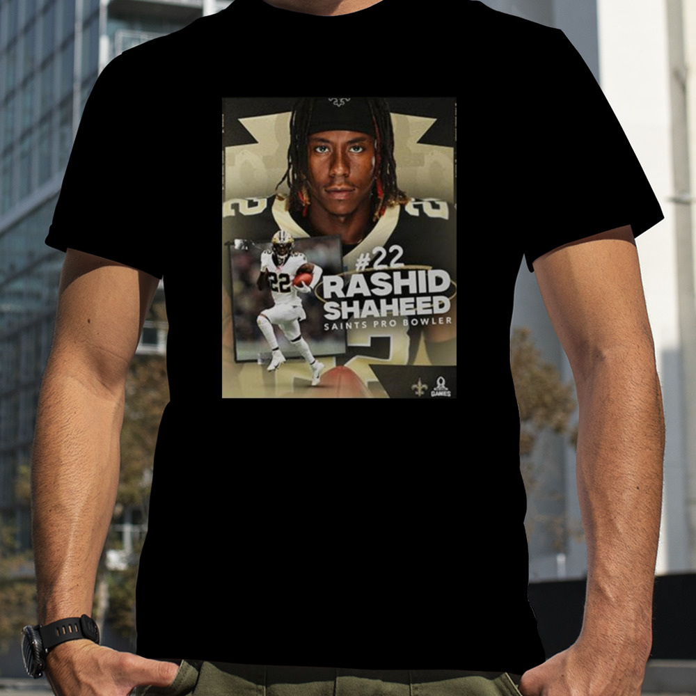 New Orleans Saints Rashid Shaheed Selected For NFC 2024 Pro Bowl T-Shirt