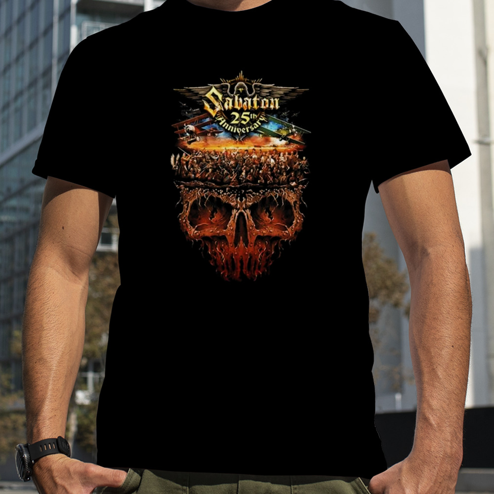 New Sabaton 25Th Anniversary T-Shirt