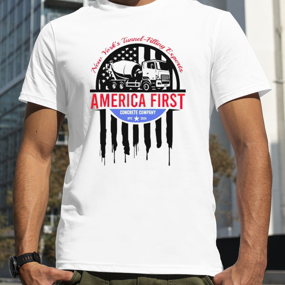 New York’s tunnel-filling experts America firts shirt