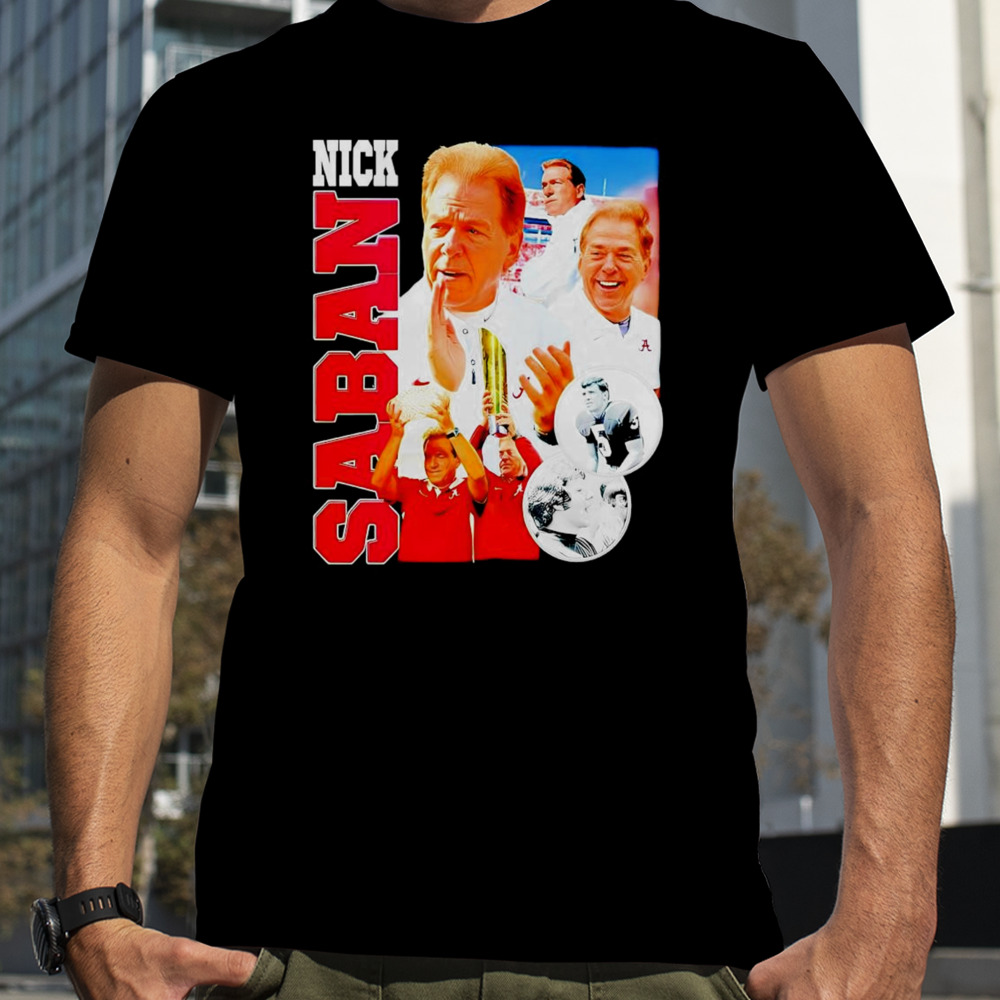 Nick Saban vintage shirt