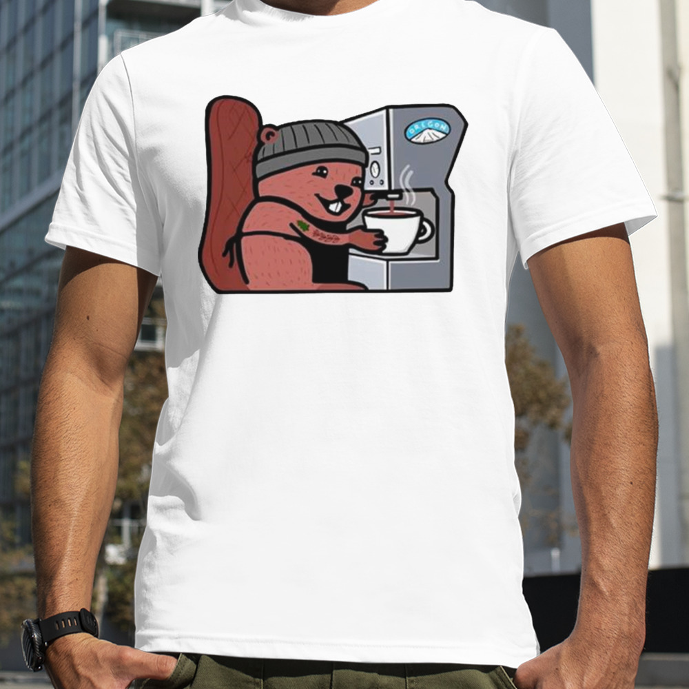 Oregon Beaver Barista shirt