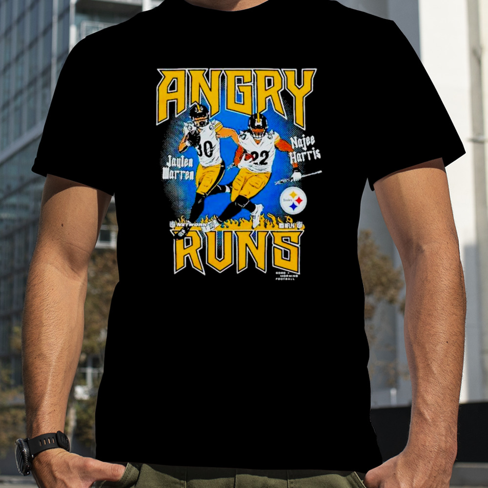 Pittsburgh Steelers Warren and Najee Harris Angry Runs shirt