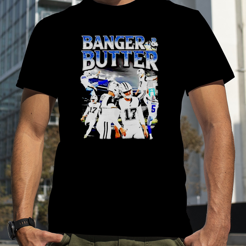 Players Dallas CowBoys banger and butter shirt