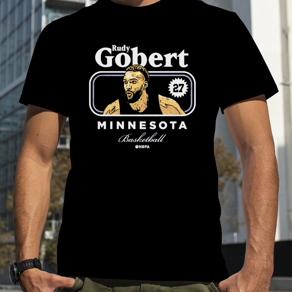 Rudy Gobert Minnesota Cover shirt