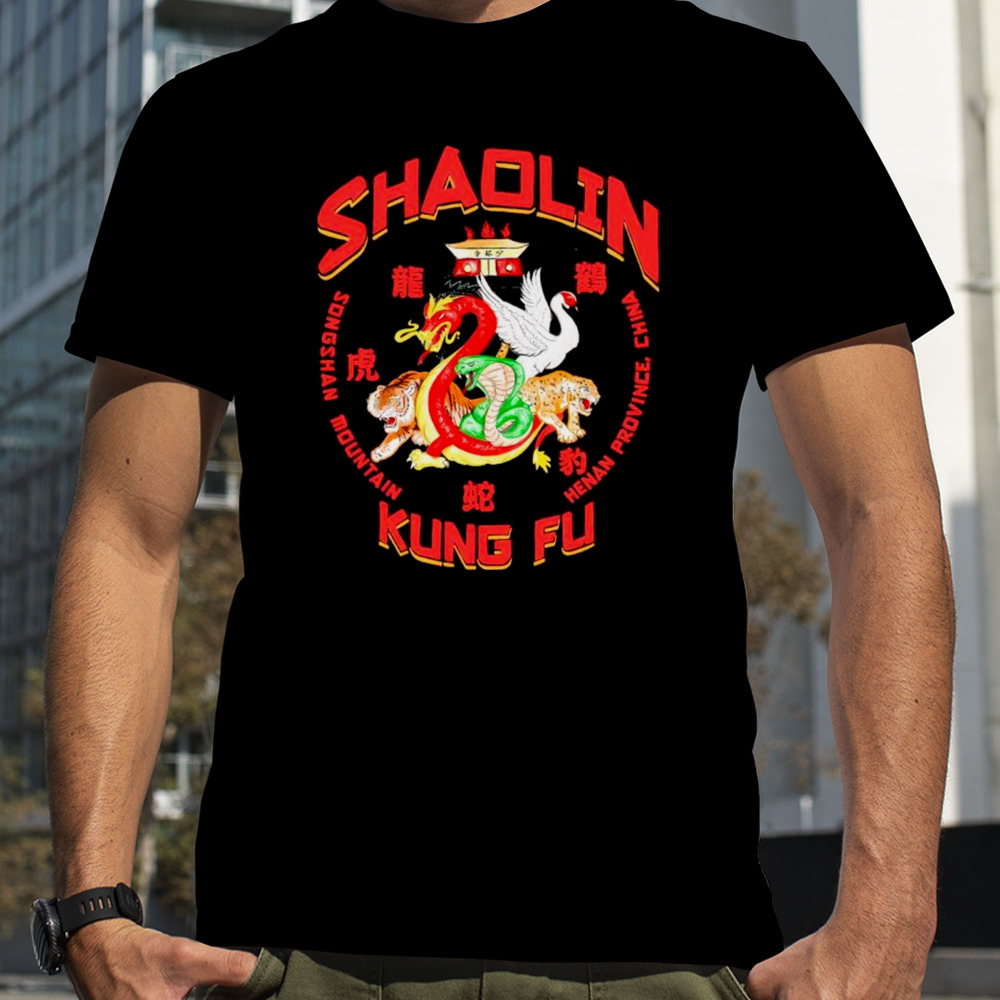 Shaolin Kung Fu Songshan Mountain Henan shirt