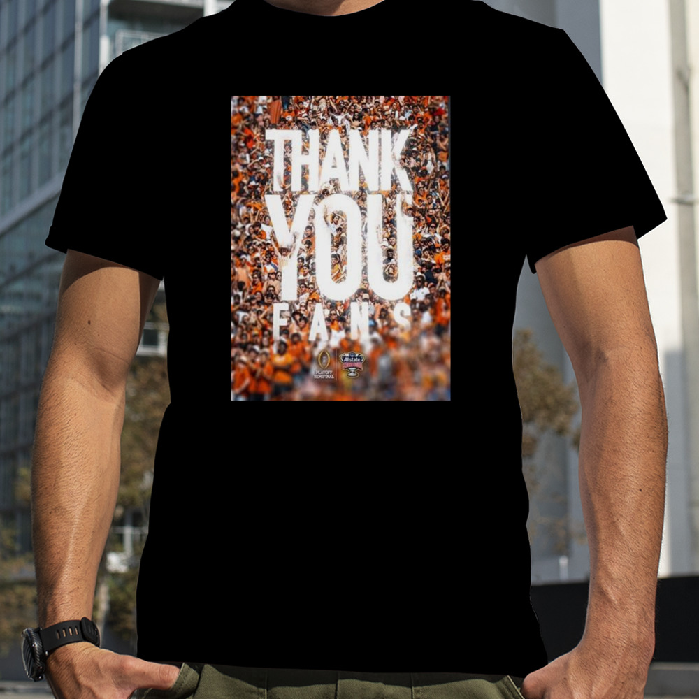 Texas Longhorns Football Thank You Fans Longhorn Nation For An Incredible Season Shirt