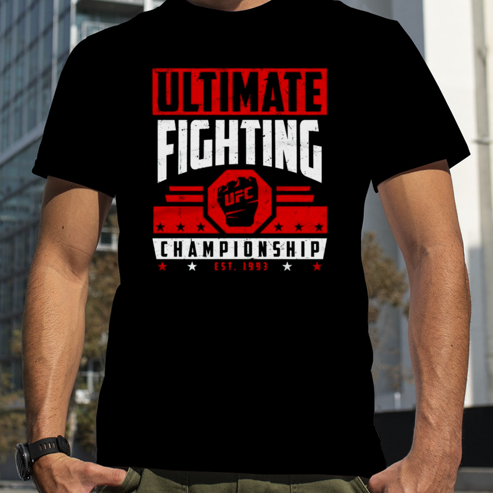 UFC Glove Icon Vector shirt