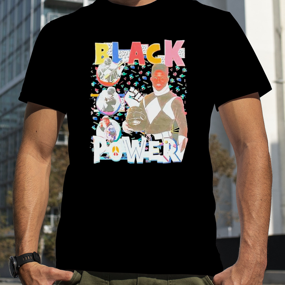 Walter Jones Black Power Ranger Shirt