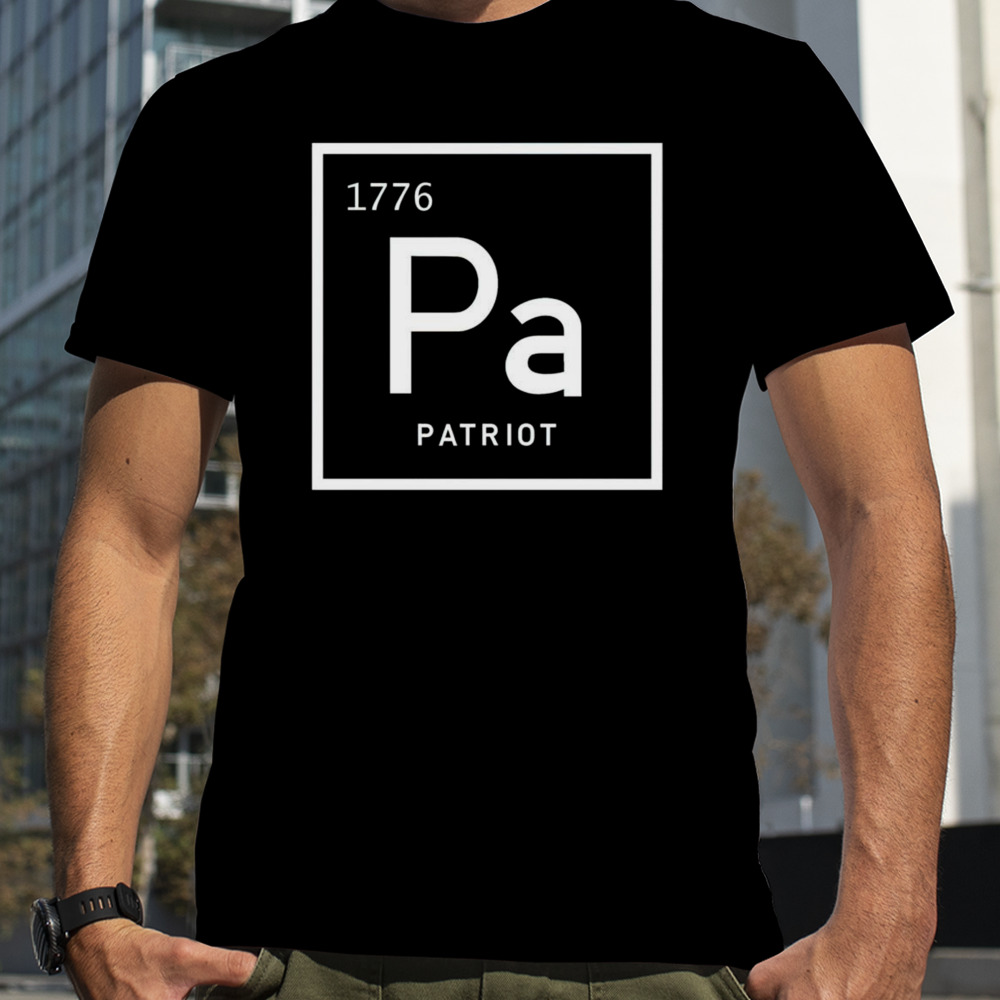 1776 PA Patriot shirt