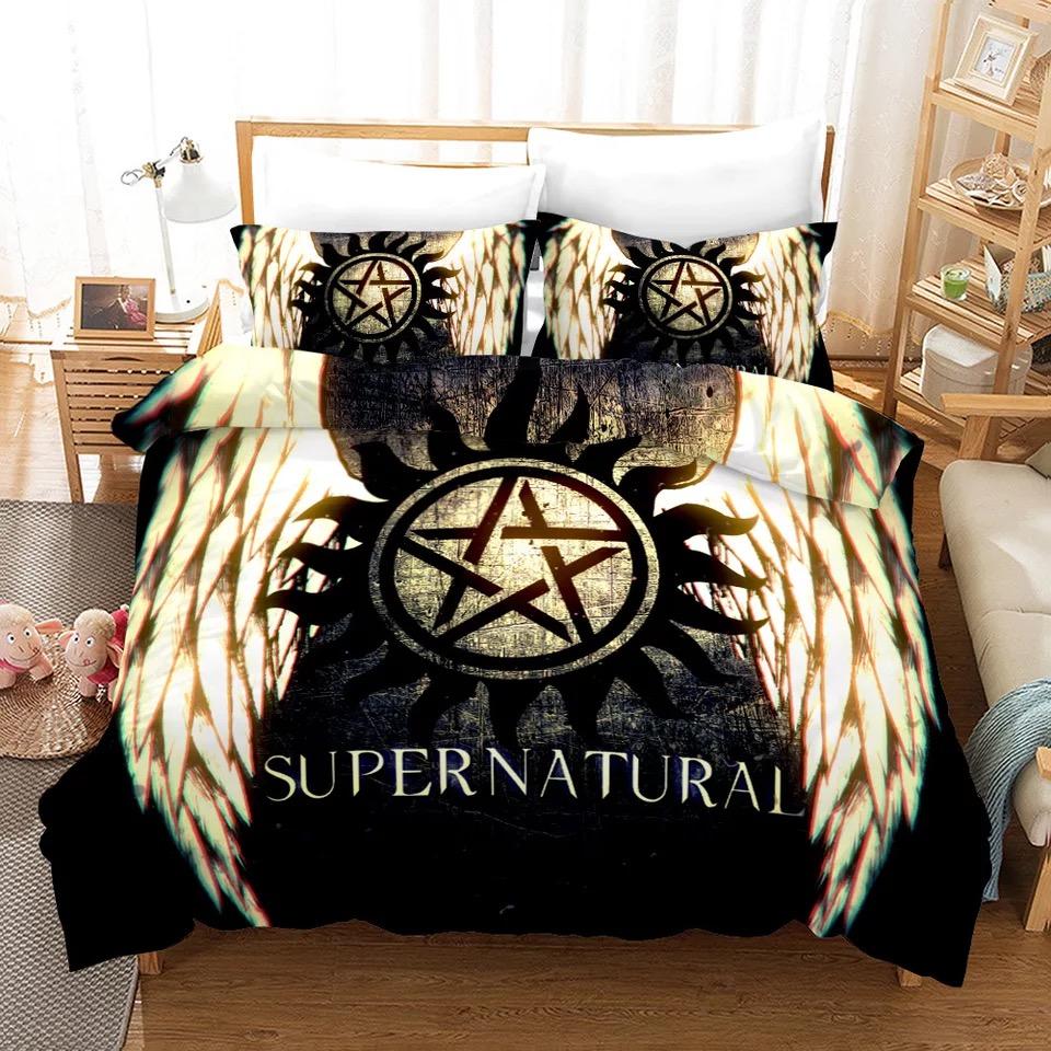 3D Supernatural American Dark Fantasy TV Series Bedding Set