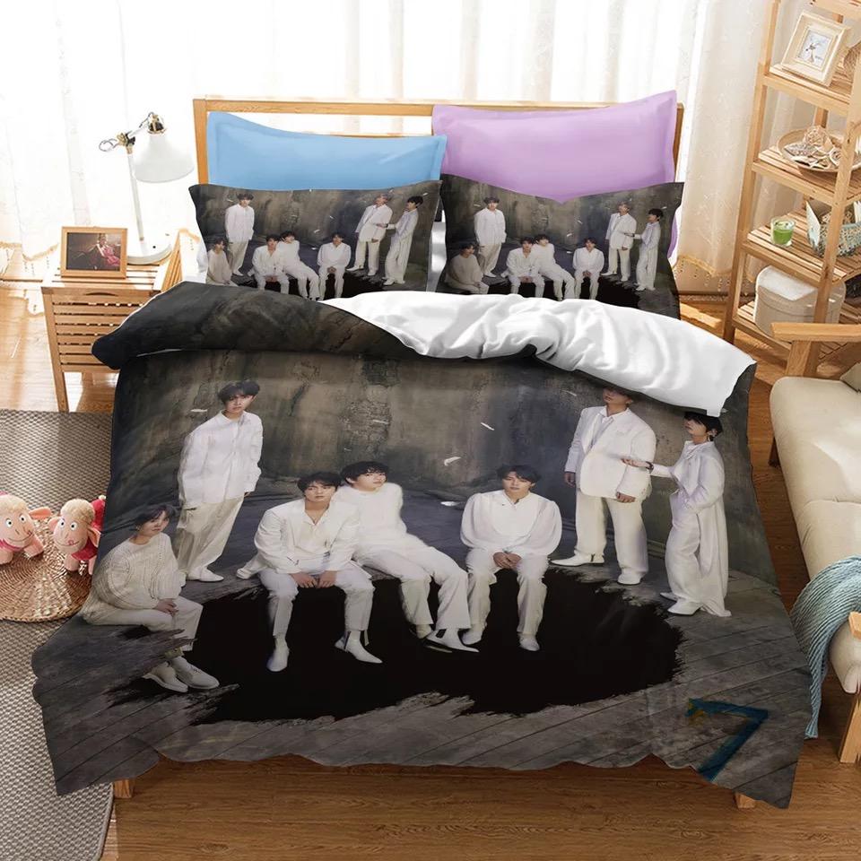 3d Bts Map Of The Soul 7 Photo Bedding Set For Fans