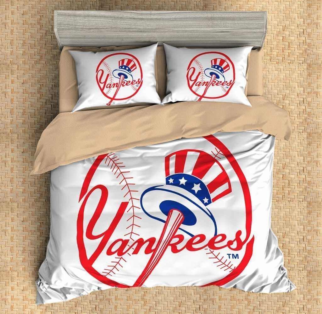 3d New York Yankees Duvet Cover Bedding Set