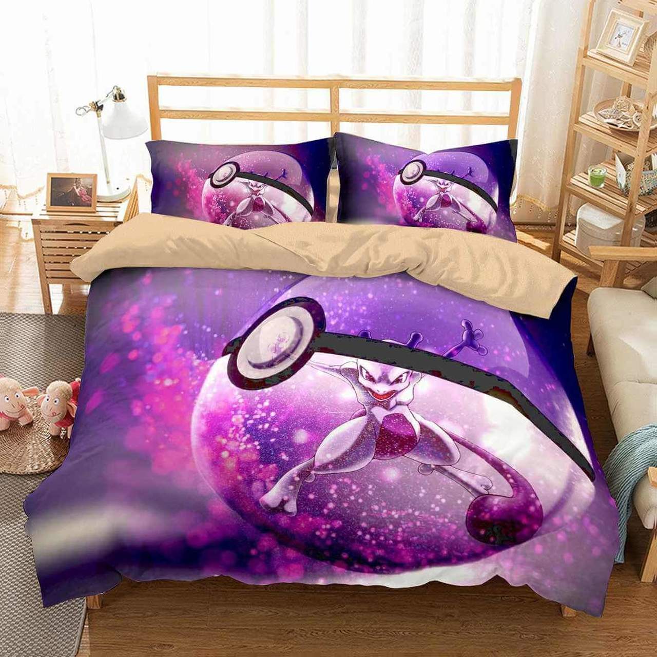 3d Pokemon Go Duvet Cover Bedding Set 2